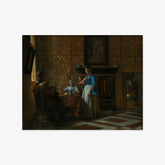 Leisure Time in an Elegant Setting by Pieter de Hooch - thumbnail_0_nf_673280b812f9211d49d3d890